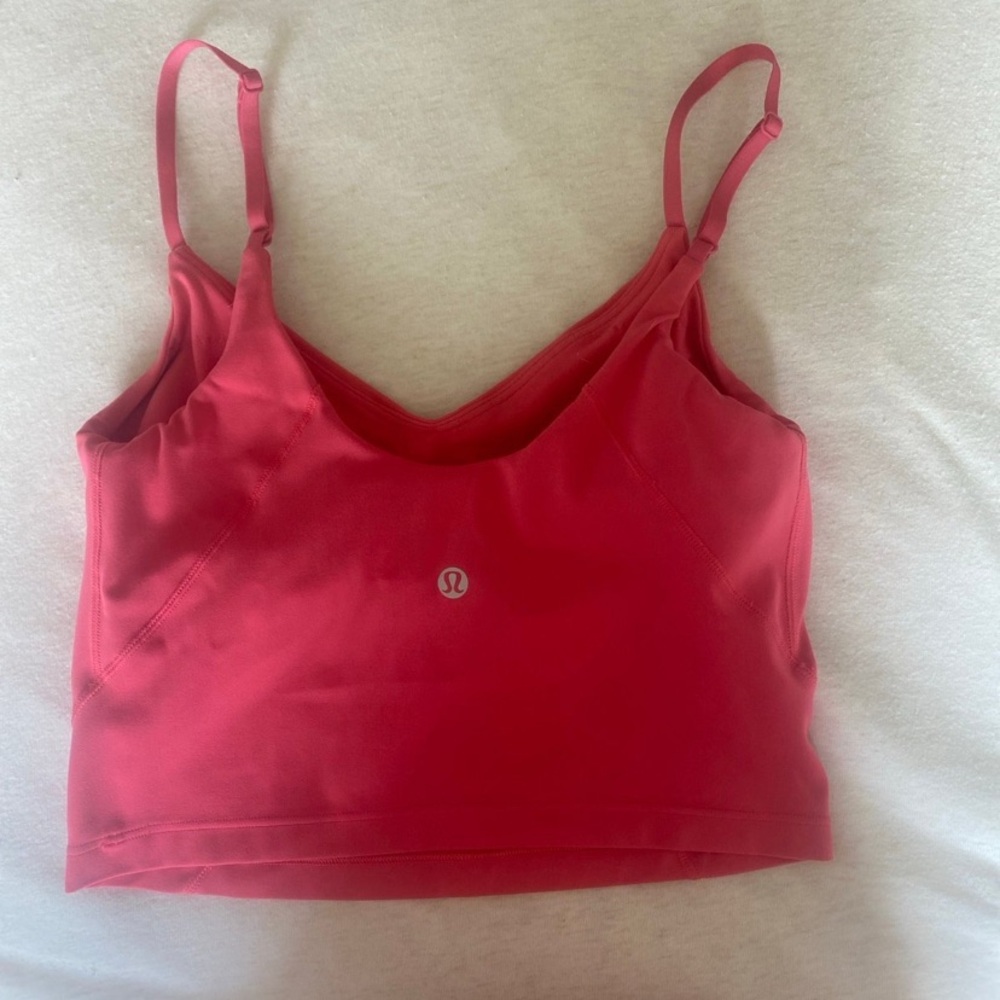 Lululemon Align Tank Cami Raspberry Cream Size 4 - Picture 2 of 5